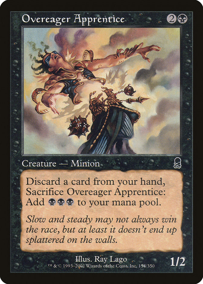 Overeager Apprentice [Odyssey] [Foil]