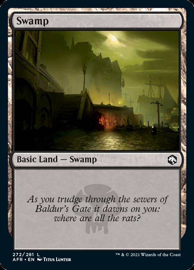 Swamp (272) [Dungeons & Dragons: Adventures in the Forgotten Realms] [Foil]