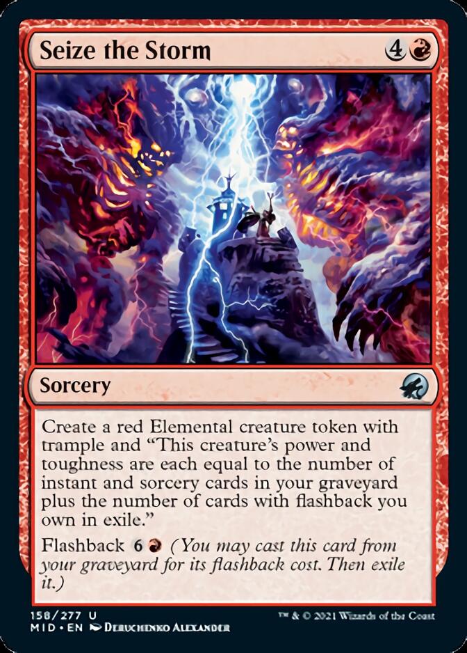 Seize the Storm [Innistrad: Midnight Hunt] [Foil]