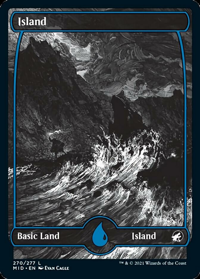 Island (270) [Innistrad: Midnight Hunt] [Foil]