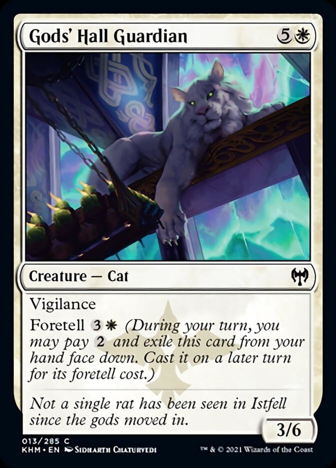 Gods' Hall Guardian [Kaldheim] [Foil]