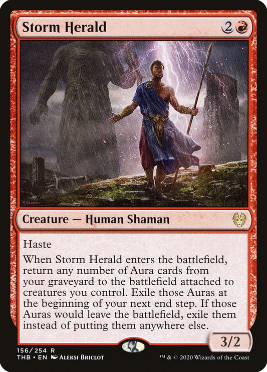 Storm Herald [Theros Beyond Death] [Foil]