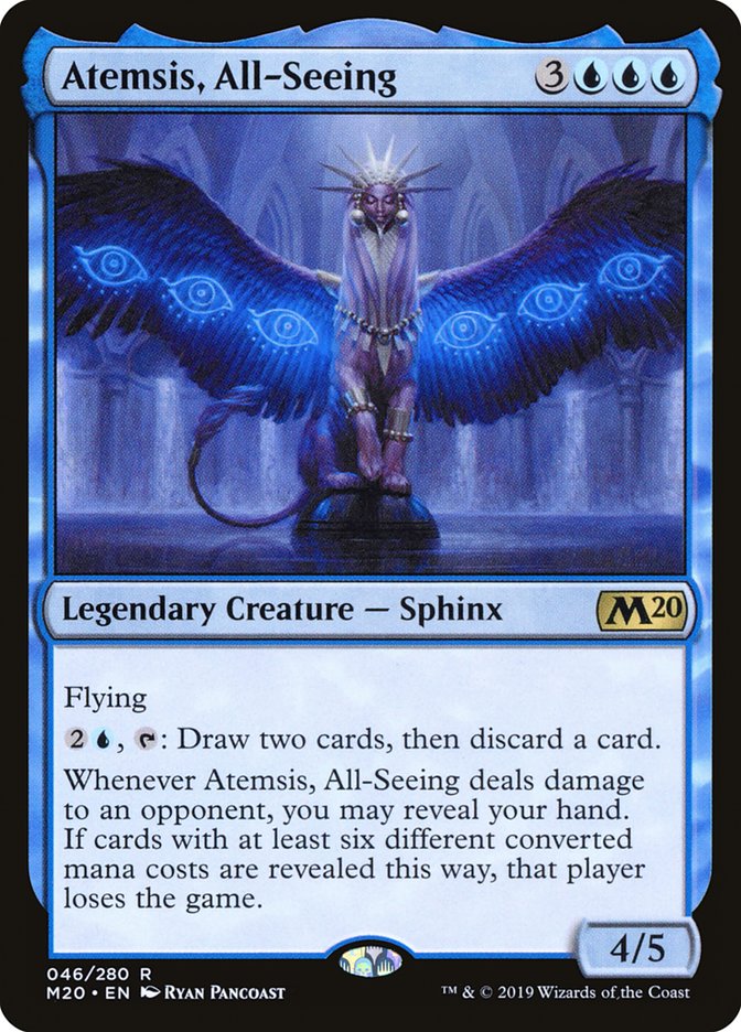 Atemsis, All-Seeing [Core Set 2020] [Foil]