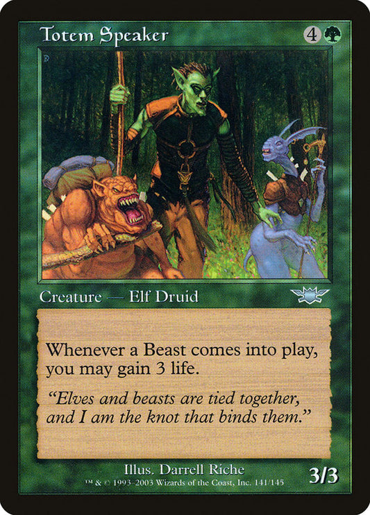 Totem Speaker [Legions] [Foil]