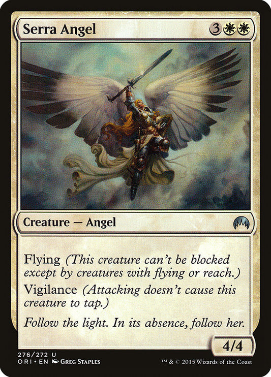Serra Angel [Magic Origins] [Foil]