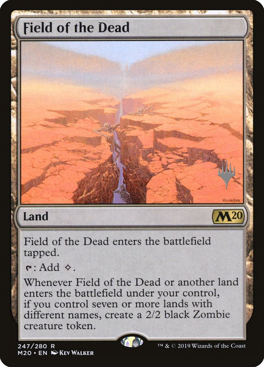 Field of the Dead (Promo Pack) [Core Set 2020 Promos] [Foil]