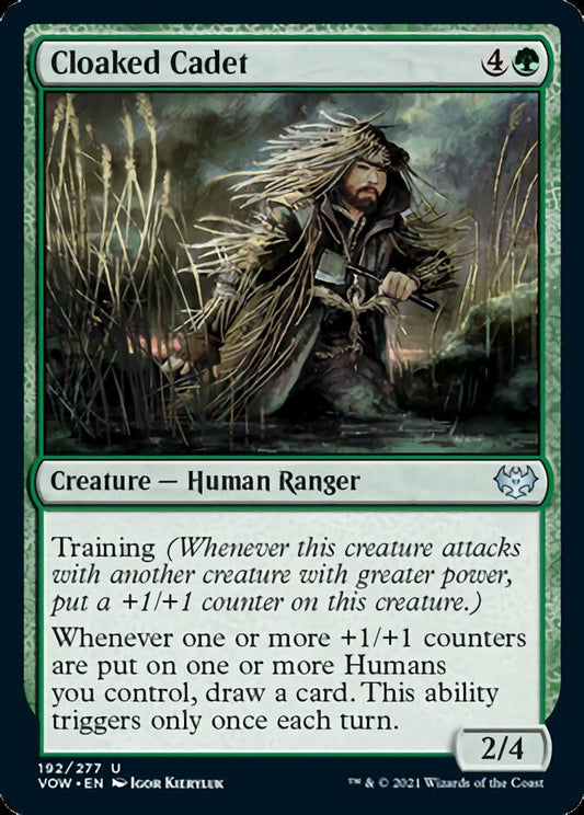 Cloaked Cadet [Innistrad: Crimson Vow] [Foil]