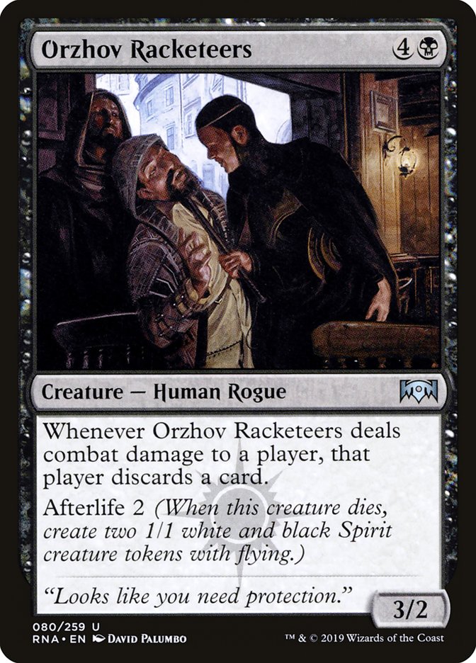 Orzhov Racketeers [Ravnica Allegiance] [Foil]