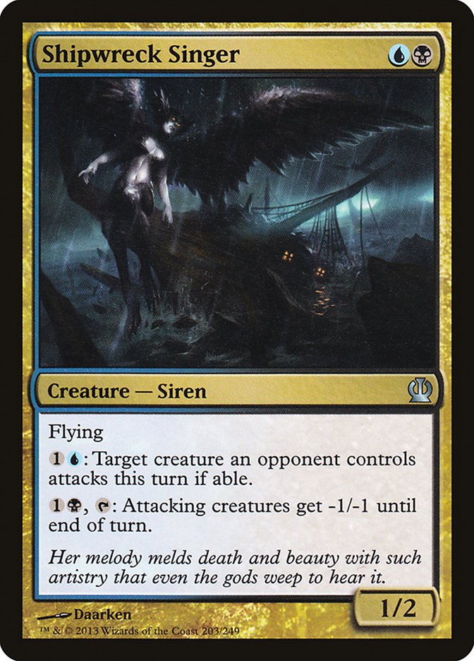 Shipwreck Singer [Theros] [Foil]