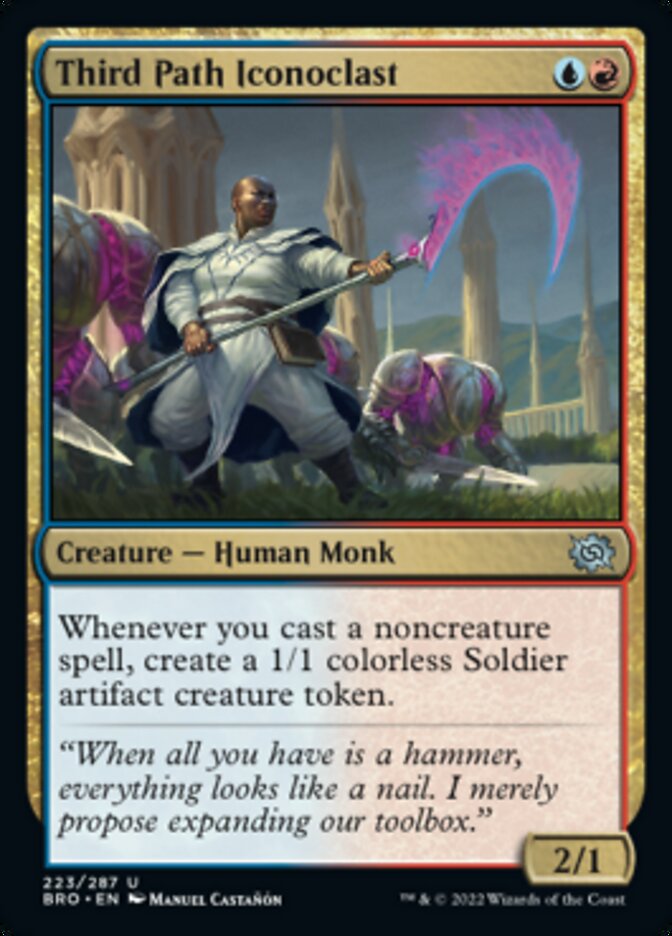 Third Path Iconoclast [The Brothers' War] [Foil]
