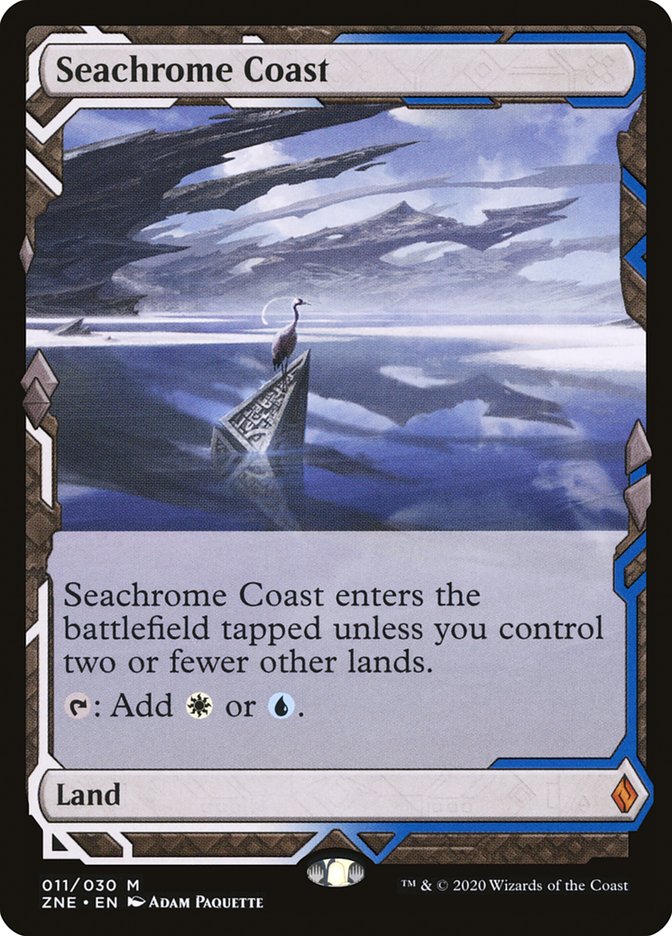 Seachrome Coast (Expeditions) [Zendikar Rising Expeditions] [Foil]