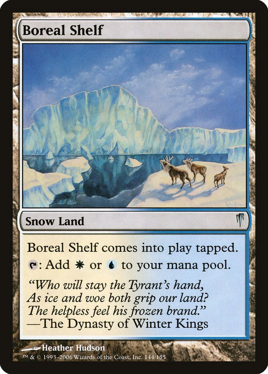 Boreal Shelf [Coldsnap] [Foil]
