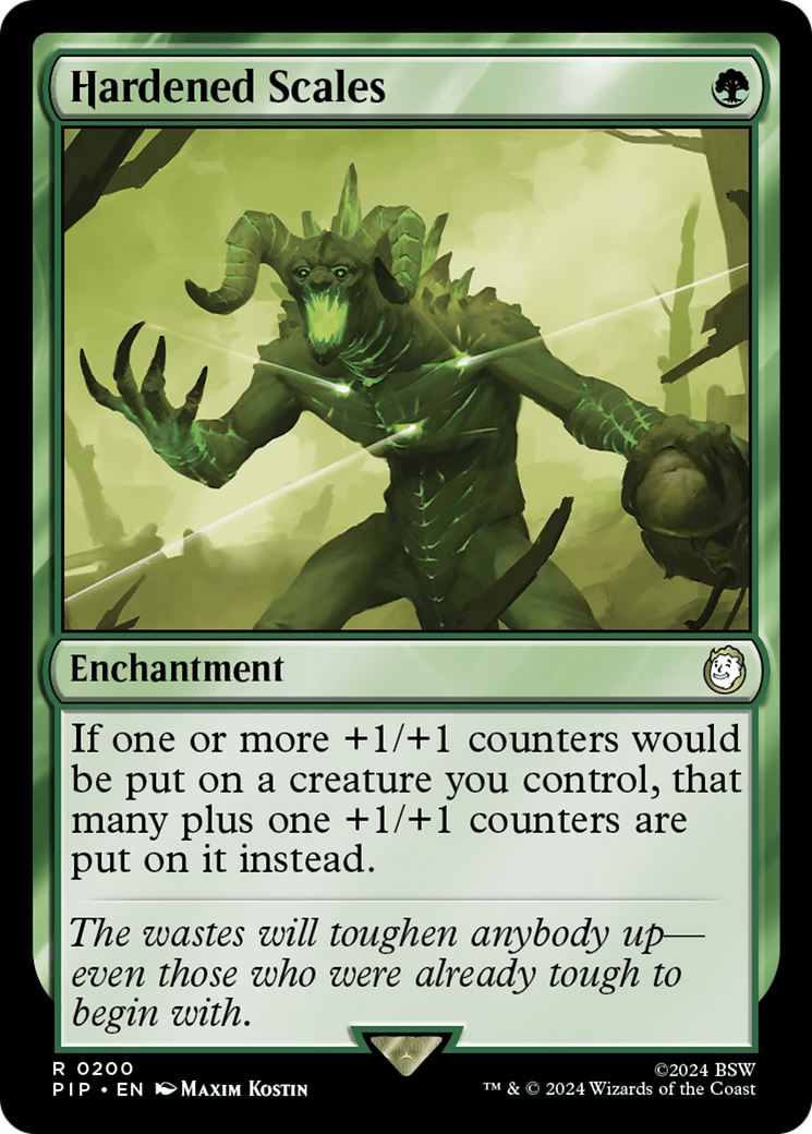 Hardened Scales [Fallout] [Foil]