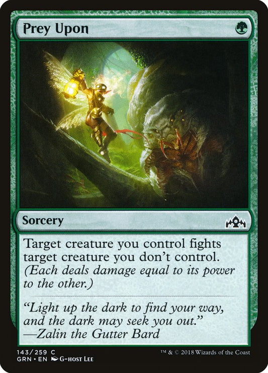 Prey Upon [Guilds of Ravnica] [Foil]