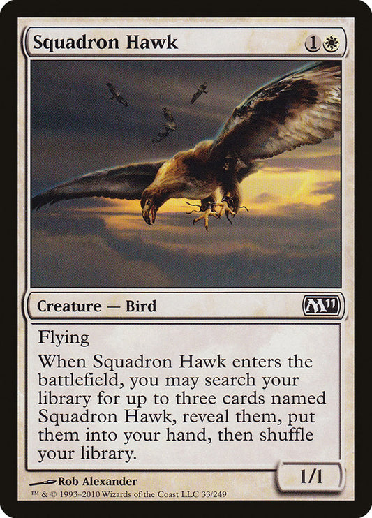 Squadron Hawk [Core Set 2011] [Foil]