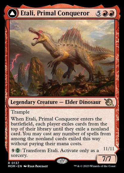 Etali, Primal Conqueror // Etali, Primal Sickness [March of the Machine] [Foil]