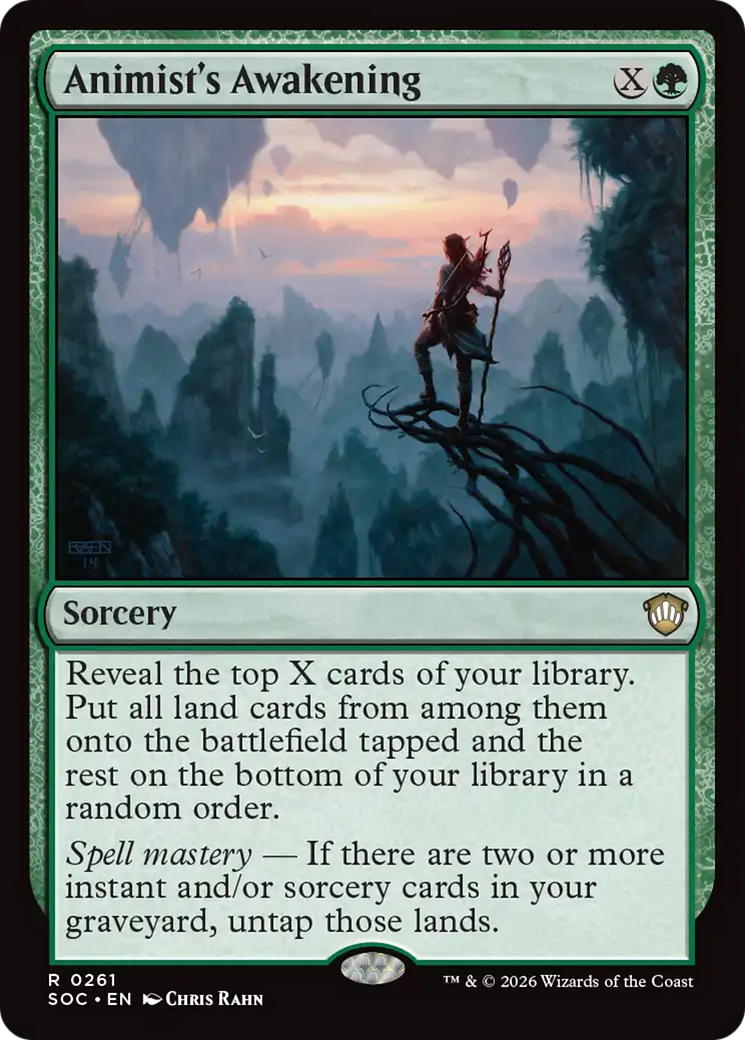 Animist's Awakening [Secrets of Strixhaven Commander] [Foil]