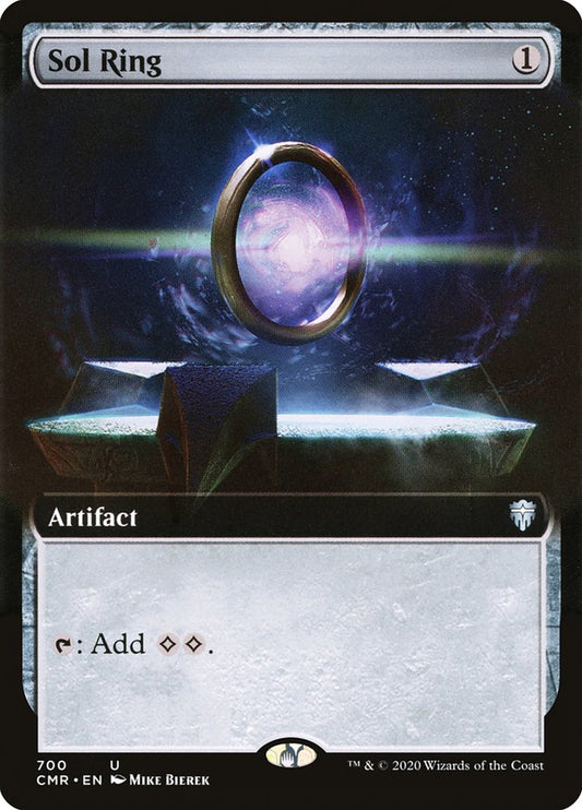 Sol Ring (Extended Art) [Commander Legends] [Foil]