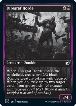 Diregraf Horde [Innistrad: Double Feature] [Foil]