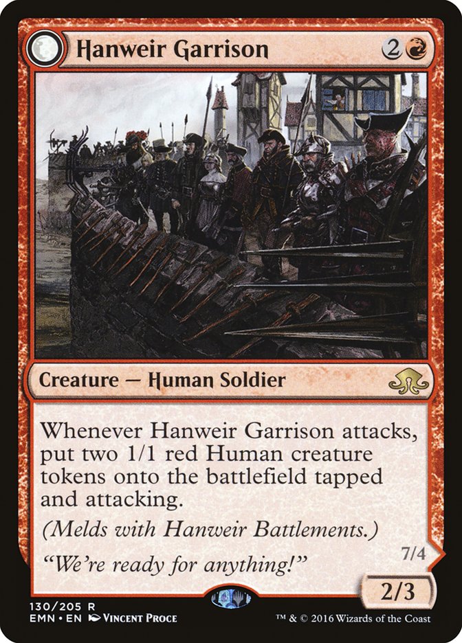 Hanweir Garrison [Eldritch Moon] [Foil]