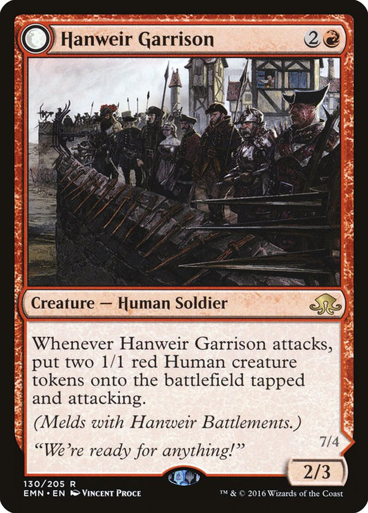 Hanweir Garrison [Eldritch Moon] [Foil]