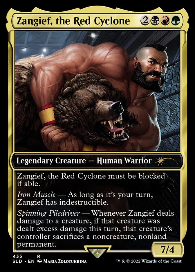 Zangief, the Red Cyclone [Secret Lair Drop Series] [Foil]