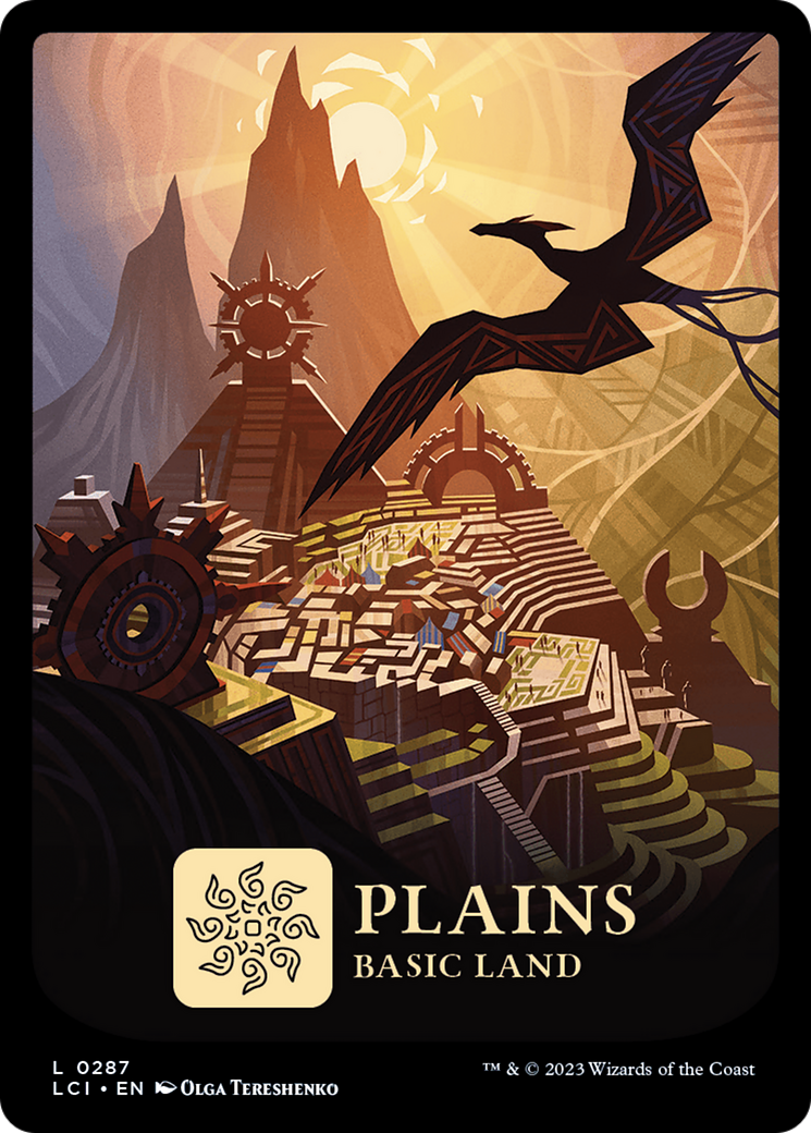 Plains (0287) [The Lost Caverns of Ixalan] [Foil]