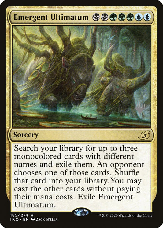 Emergent Ultimatum (Promo Pack) [Ikoria: Lair of Behemoths Promos] [Foil]