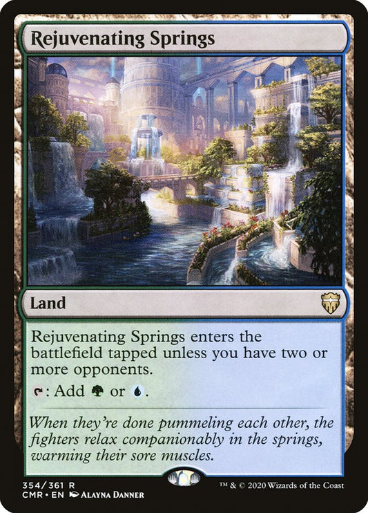 Rejuvenating Springs [Commander Legends] [Foil]
