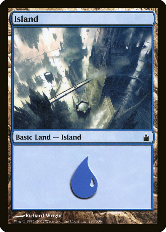 Island (294) [Ravnica: City of Guilds] [Foil]