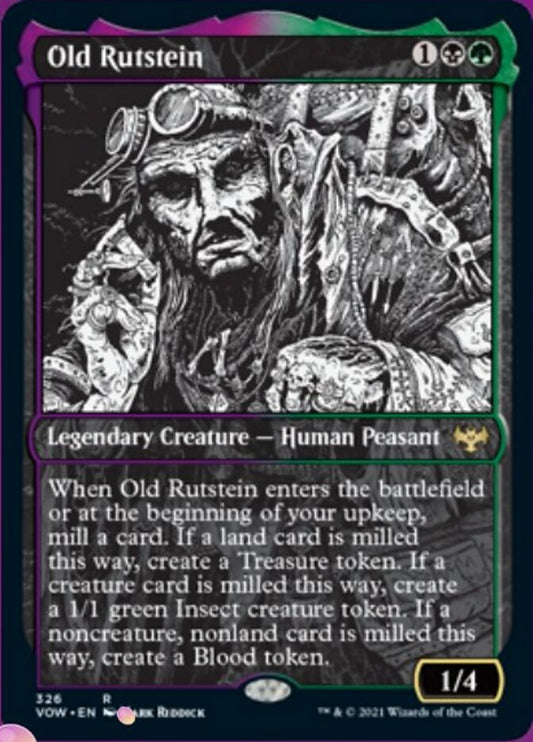 Old Rutstein (Showcase Eternal Night) [Innistrad: Crimson Vow] [Foil]