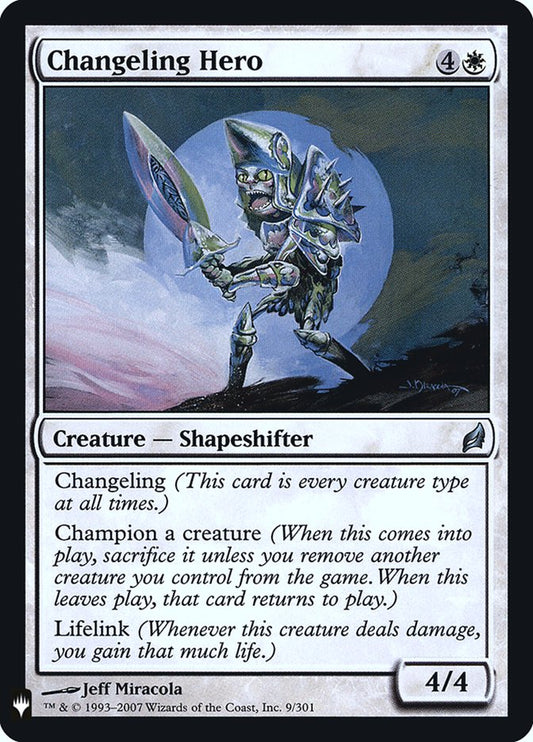 Changeling Hero [Mystery Booster] [Foil]