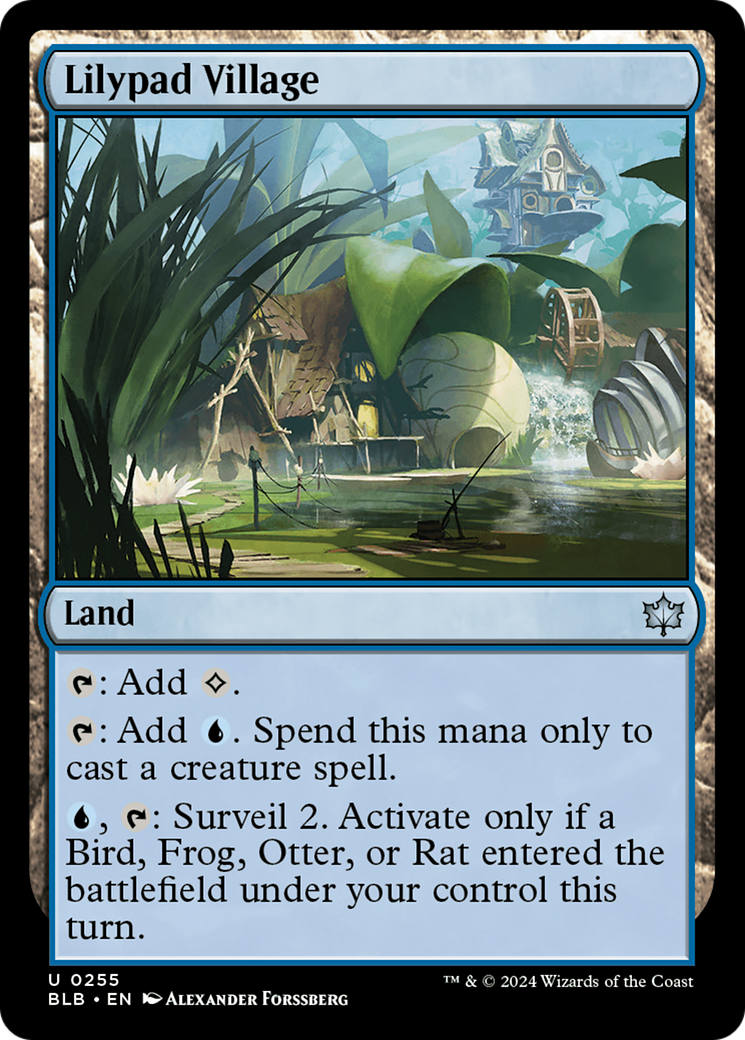 Lilypad Village [Bloomburrow] [Foil]