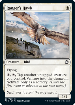 Ranger's Hawk [Dungeons & Dragons: Adventures in the Forgotten Realms] [Foil]