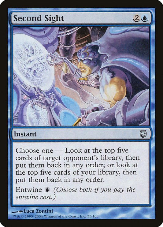 Second Sight [Darksteel] [Foil]