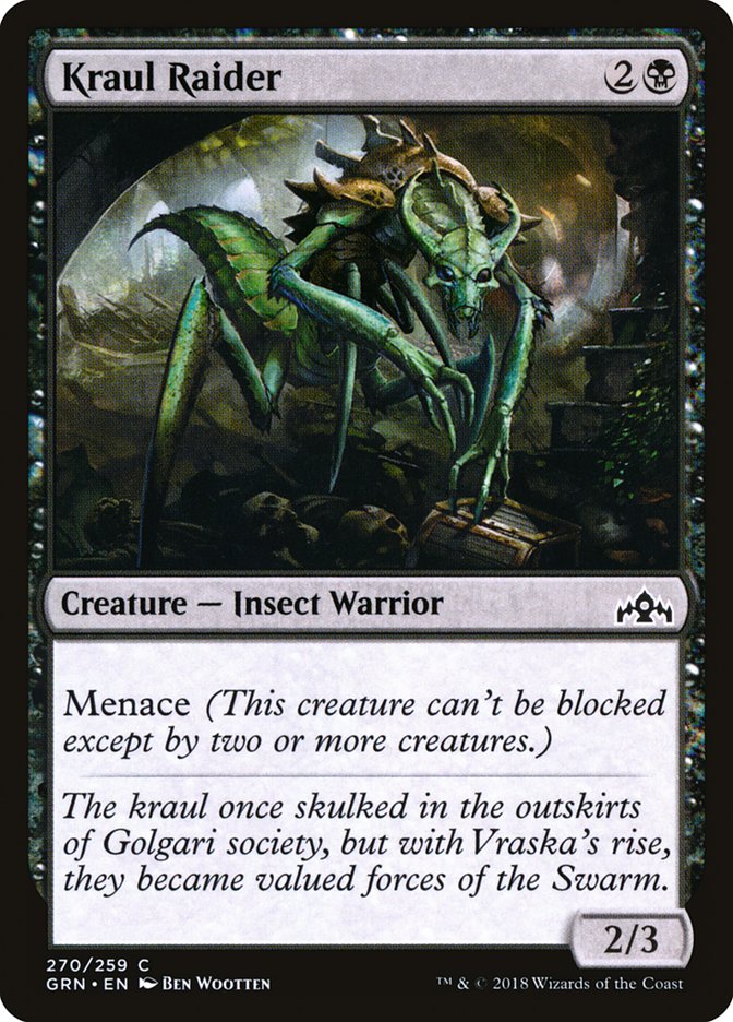 Kraul Raider [Guilds of Ravnica] [Foil]
