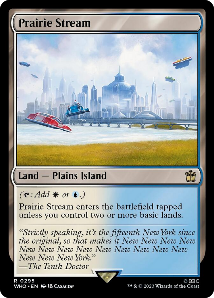 Prairie Stream [Doctor Who] [Foil]