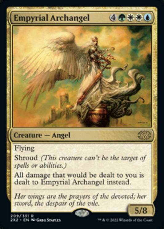 Empyrial Archangel [Double Masters 2022] [Foil]