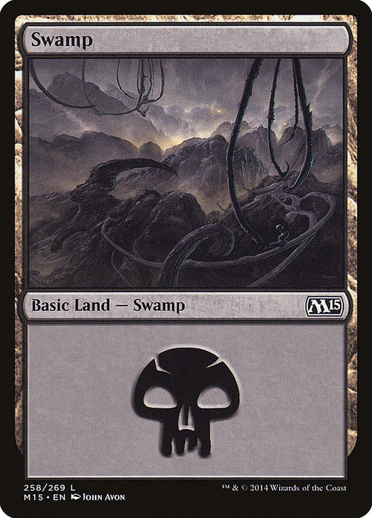 Swamp (258) [Core Set 2015] [Foil]