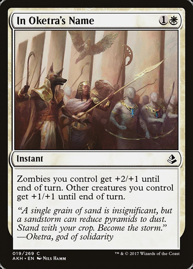 In Oketra's Name [Amonkhet] [Foil]