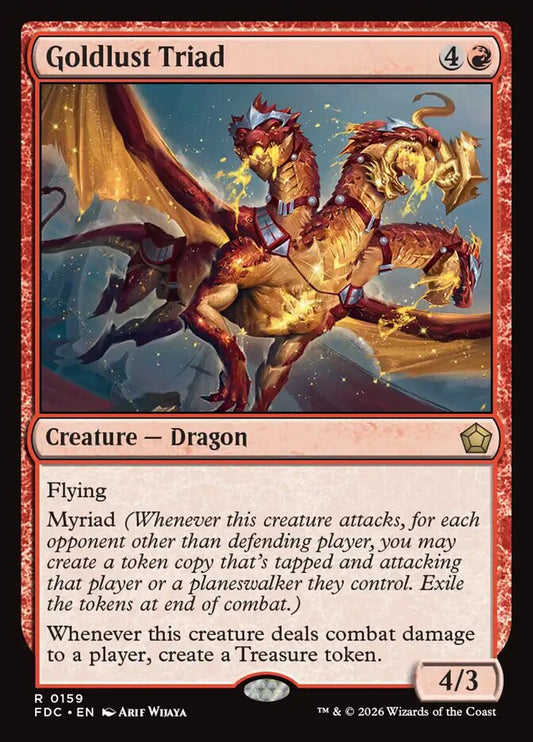 Goldlust Triad [Foundations Commander]