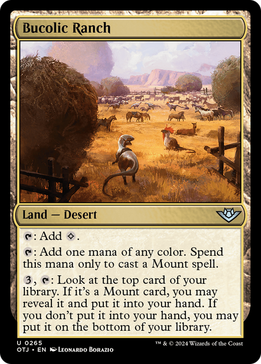 Bucolic Ranch [Outlaws of Thunder Junction] [Foil]