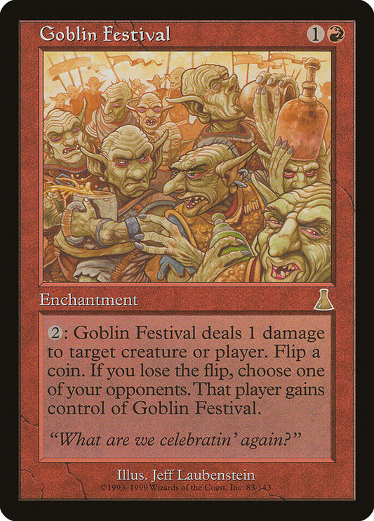 Goblin Festival [Urza's Destiny] [Foil]