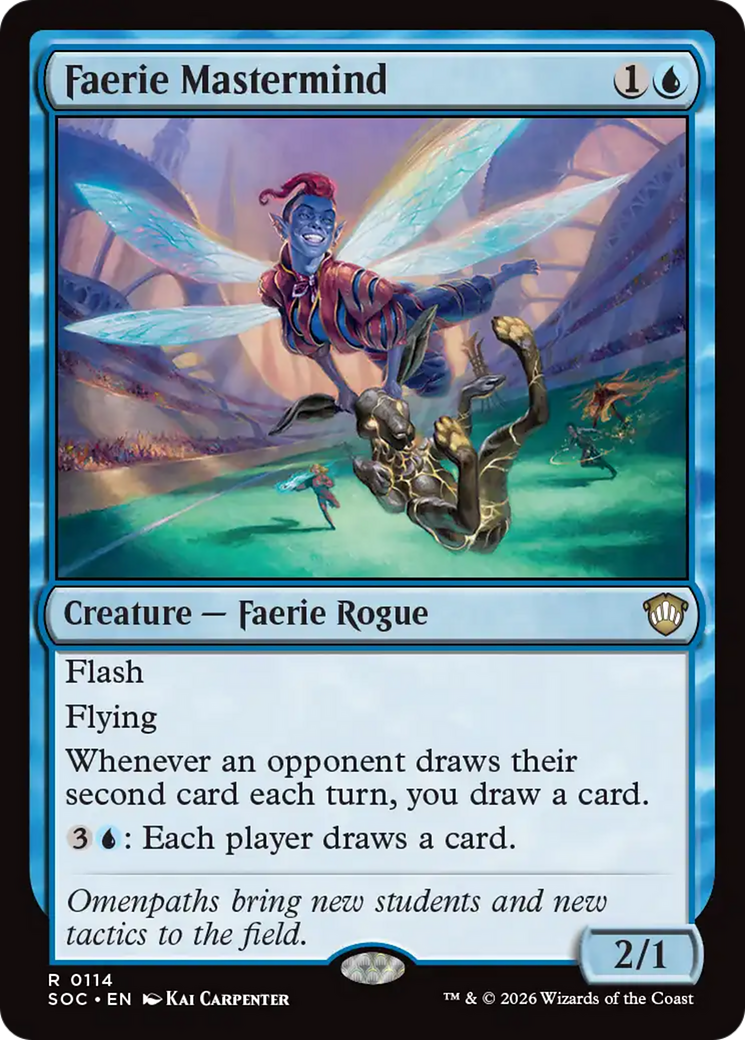 Faerie Mastermind [Secrets of Strixhaven Commander] [Foil]