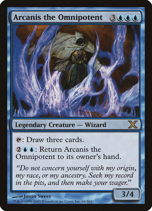 Arcanis the Omnipotent [Tenth Edition] [Foil]