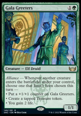 Gala Greeters (Promo Pack) [Streets of New Capenna Promos] [Foil]