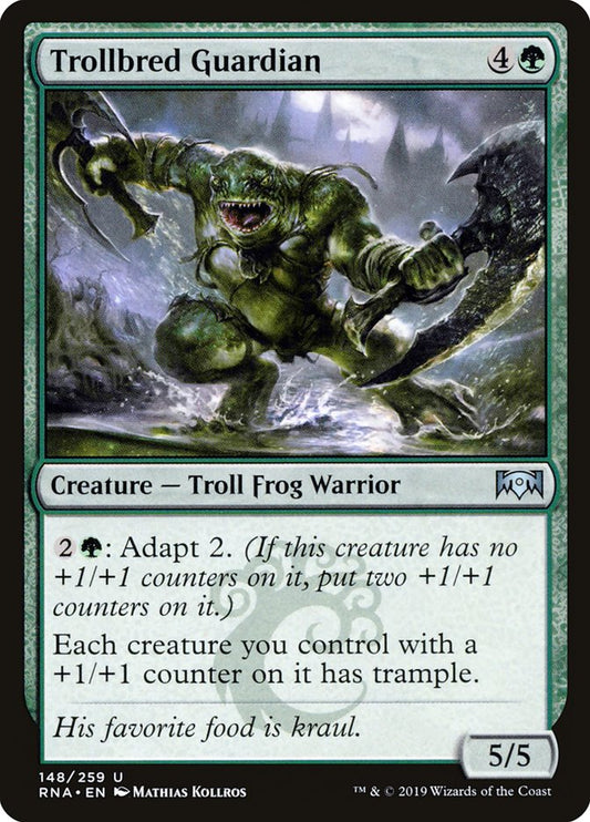 Trollbred Guardian [Ravnica Allegiance] [Foil]