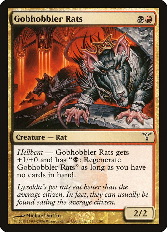 Gobhobbler Rats [Dissension] [Foil]