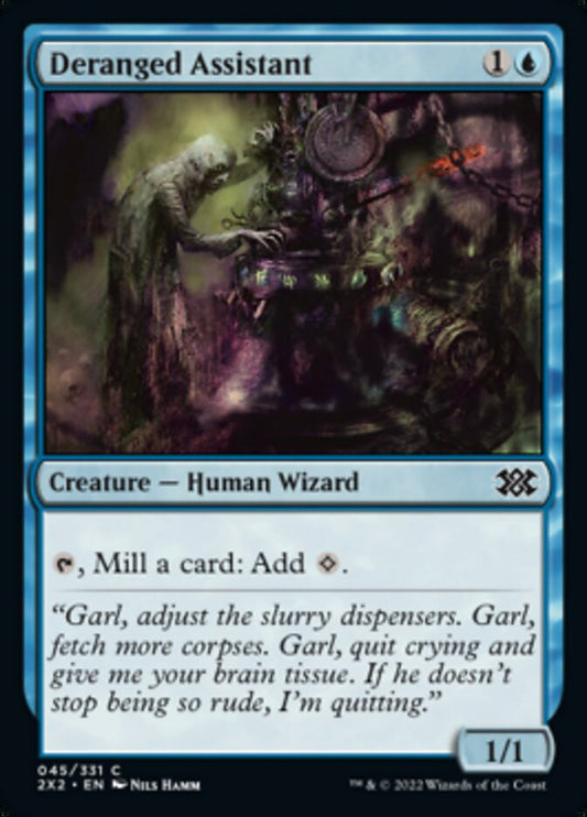 Deranged Assistant [Double Masters 2022] [Foil]