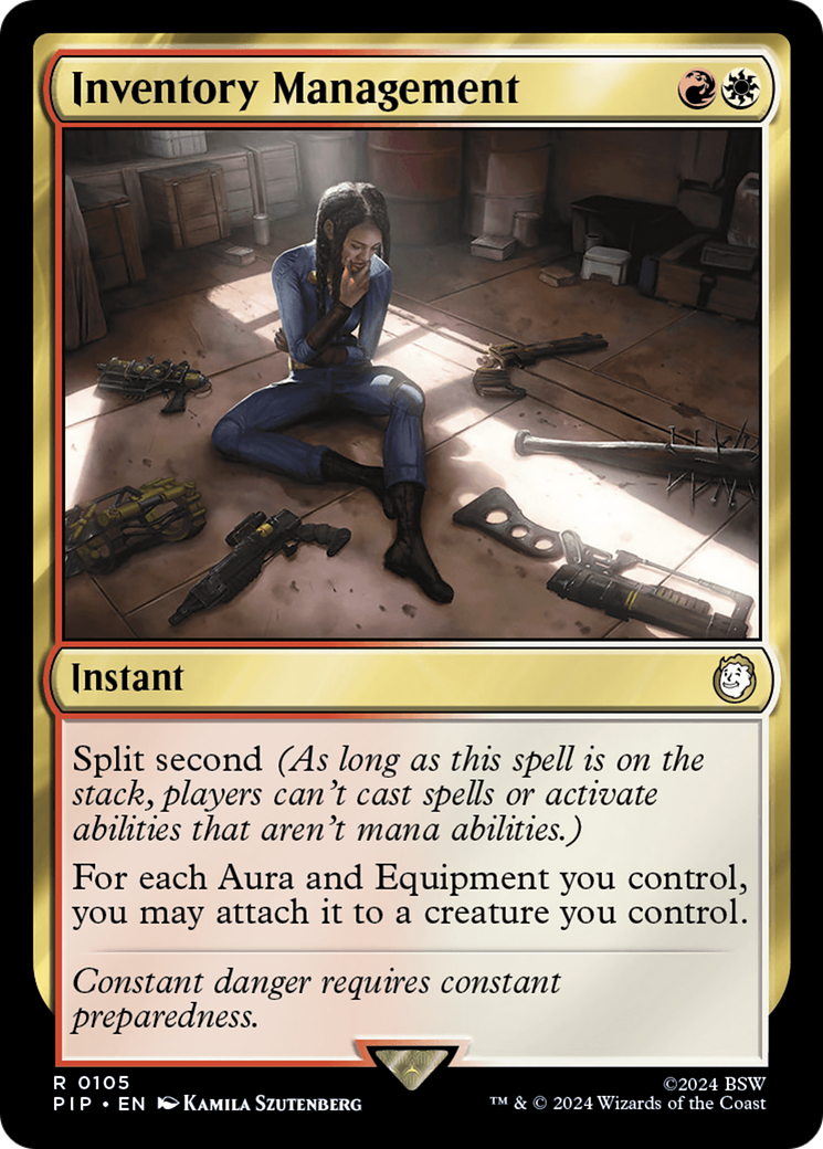 Inventory Management [Fallout] [Foil]